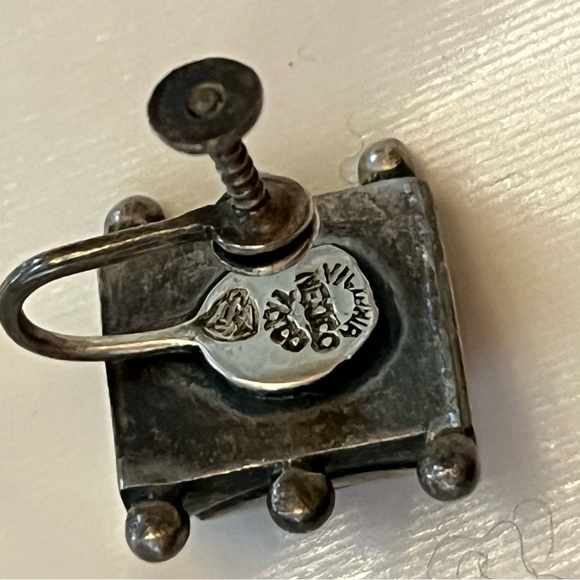 Ana Nunez Brilanti Victoria de Taxco Angels Earrings from 1951 - Picture 5 of 9